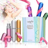 [아마존 핫딜]  [아마존핫딜]Parfum Set, Luckyfine Miniatur Eau de Parfum Spray Geschenkset 6x5 ml, Damen und Manner Parfuem geeignet fuer Persoenlicher Gebrauch und Muttertag, Geburtstag, Party, Jahrestagund usw