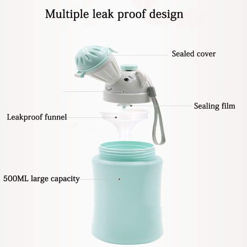  [아마존베스트]Luckyiren Portable Elephant Emergency Urinal Potty Toilet Bottle Pot Cup Pee Jar for Potty Training Car...