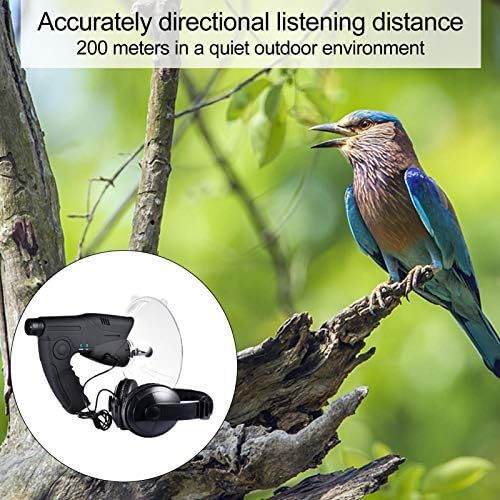  [아마존베스트]-Service-Informationen luckything Directional Microphone/Parabolic Microphone, Eception Device, Monocular with 8x Magnification, Sound Amplifier, Parabolic Microphone Monocular X8 Bionic Ear Long Distanc