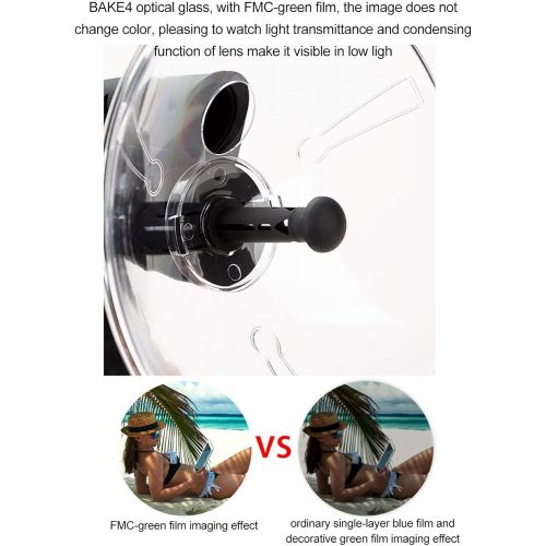  [아마존베스트]-Service-Informationen luckything Directional Microphone/Parabolic Microphone, Eception Device, Monocular with 8x Magnification, Sound Amplifier, Parabolic Microphone Monocular X8 Bionic Ear Long Distanc