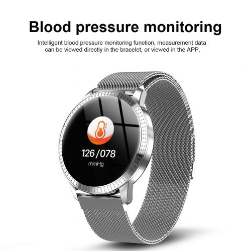  Lucun Smart Watch Fitness Tracker, Heart Rate Monitor Watch with Color Screen, IP67 Waterproof Auto Wake Screen Smartwatches for Men Women