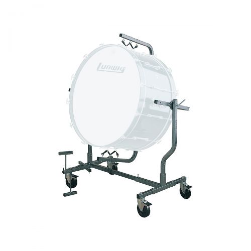  Ludwig},description:Ludwigs All Terrain Tilting Bass Drum Stand features 1.5 square steel construction and is silver vein powder-coated. The LE788 fits all brands from 32 to 40 dia