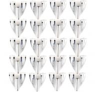 Ludwig Classic Bass Drum Claw Hooks 20 Pack Bundle