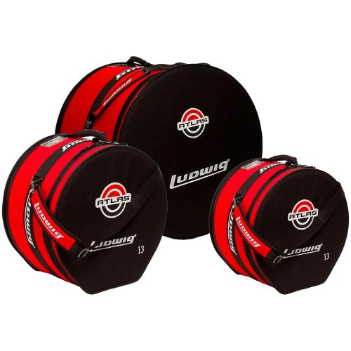  Ludwig Atlas Pro 13x9/16x16/24x16 Drum Bag/Case (3 Pack Bundle)