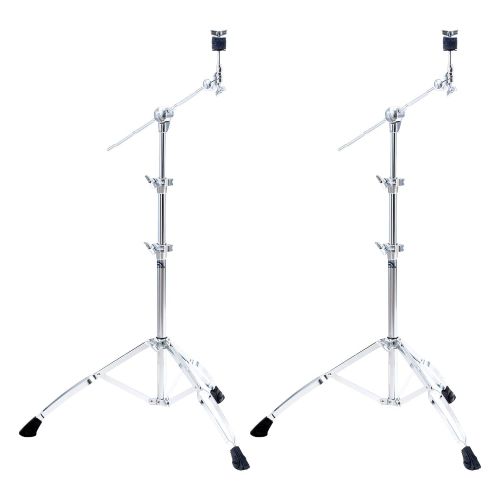  Ludwig Atlas Standard Boom Cymbal Stand (2 Pack Bundle)