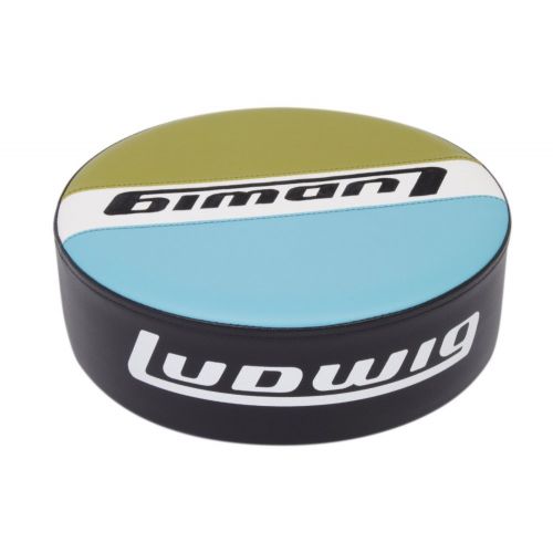  Ludwig Atlas Classic Throne - Round, Blue Olive