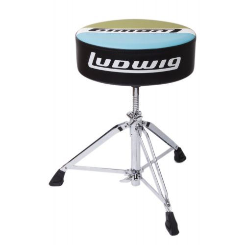  Ludwig Atlas Classic Throne - Round, Blue Olive