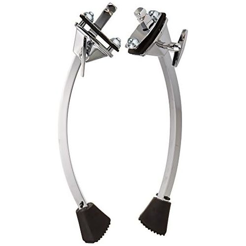  Ludwig LC1308SP Classic Curved Bass Drum Disappearing-Style Spurs and Brackets - Set of 2