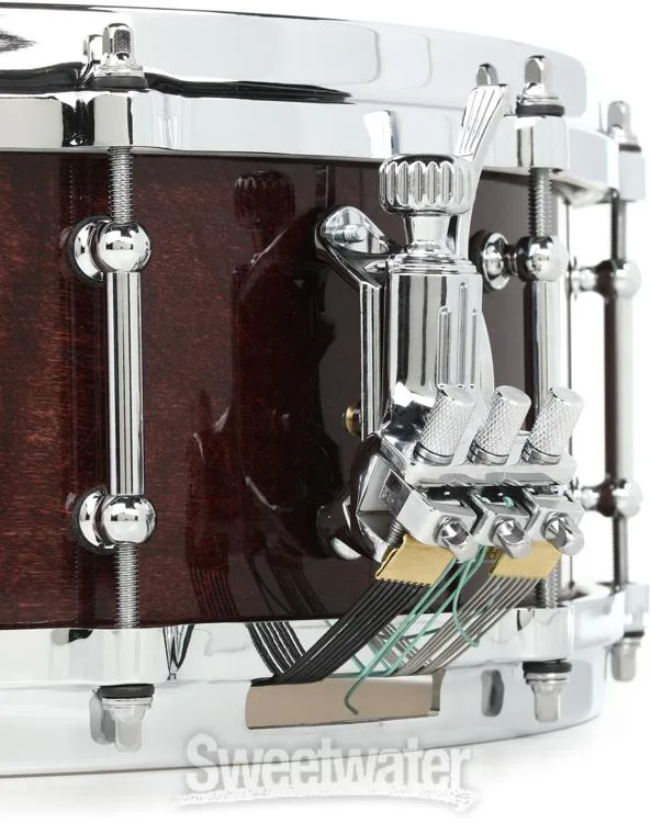  Ludwig Concert Maple Snare Drum - 5-inch x 14-inch, Mahogany