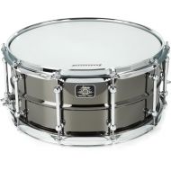 Ludwig Universal Black Brass Snare Drum - 6.5 x 14-inch - Polished