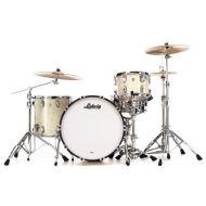 Ludwig Classic Maple Pro Beat 3-piece Shell Pack - Vintage White Marine