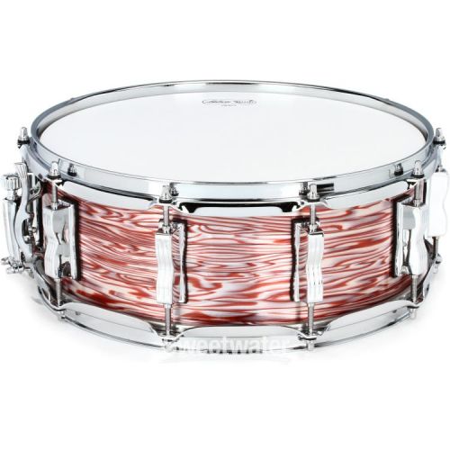  Ludwig Classic Maple Snare Drum - 5 x 14-inch - Vintage Pink Oyster