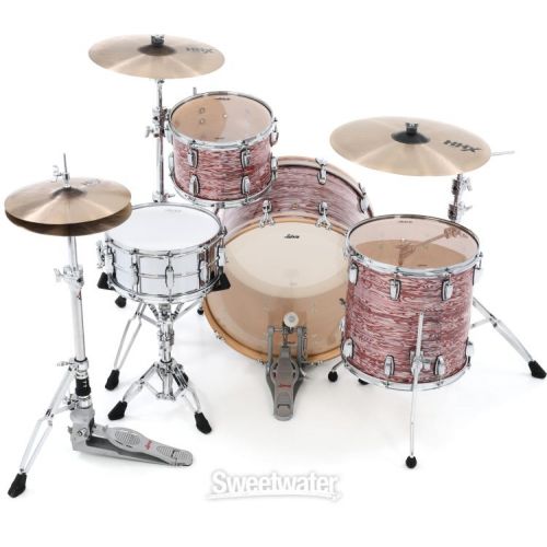 Ludwig Classic Maple Pro Beat 3-piece Shell Pack - Vintage Pink Oyster Demo