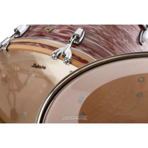  Ludwig Classic Maple Pro Beat 3-piece Shell Pack - Vintage Pink Oyster Demo