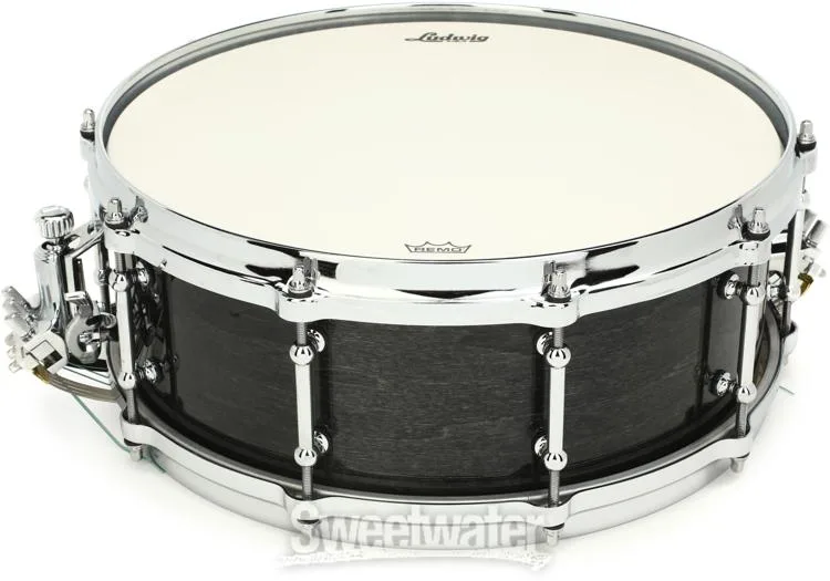  Ludwig Concert Maple Snare Drum - 5-inch x 14-inch, Charcoal