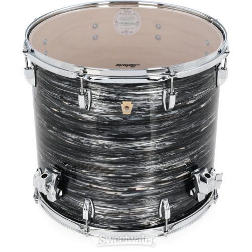  Ludwig Classic Maple Floor Tom - 16 x 18 inch - Vintage Black Oyster