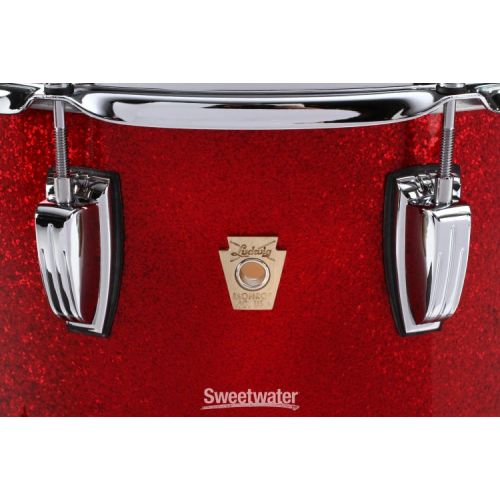  Ludwig Classic Maple Floor Tom - 14 x 14 inch - Red Sparkle