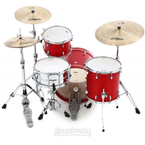  Ludwig NeuSonic 3-piece Shell Pack - Satin Diablo Red