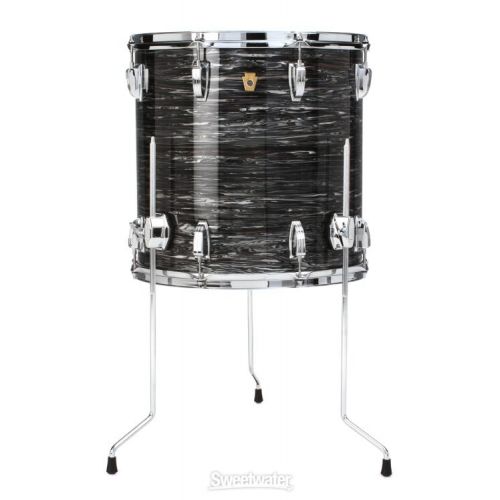  Ludwig Legacy Mahogany Pro Beat Shell Pack - Vintage Black Oyster