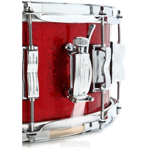  Ludwig Classic Maple 6.5 x 14-inch Snare Drum - Red Sparkle