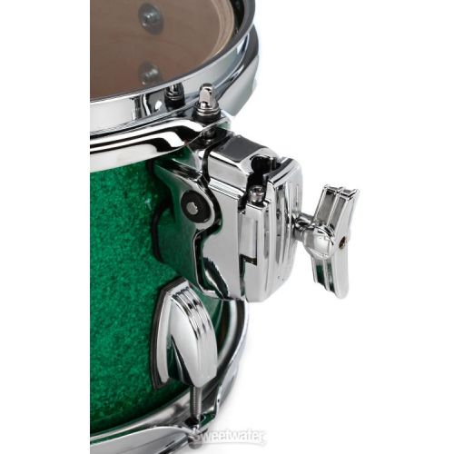  Ludwig Classic Maple Mounted Tom - 7 x 8 inch - Green Sparkle