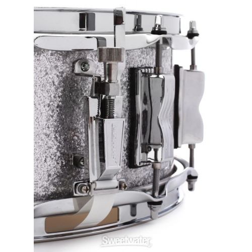  Ludwig Classic Maple 5 x 14-inch Snare Drum - Silver Sparkle Wrap