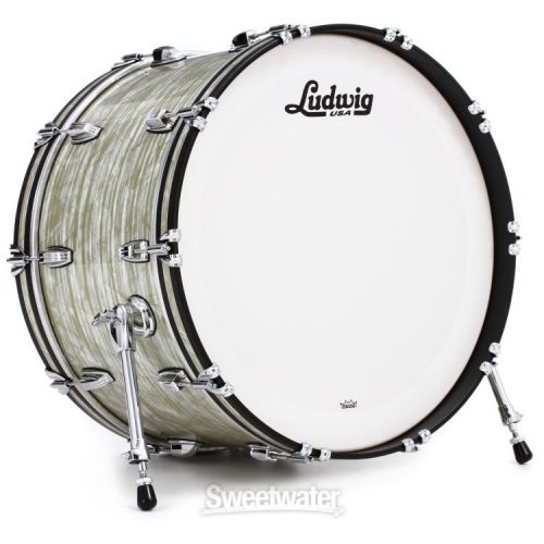  Ludwig Classic Maple Pro Beat 3-piece Shell Pack - Classic Olive Pearl