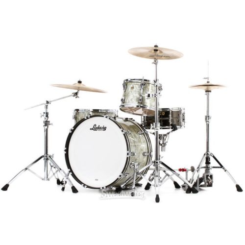 Ludwig Classic Maple Pro Beat 3-piece Shell Pack - Classic Olive Pearl
