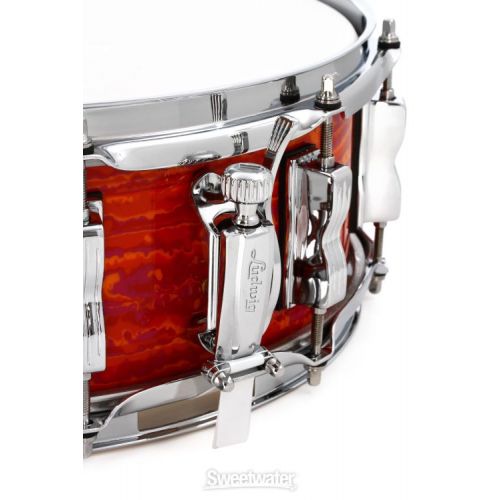  Ludwig Classic Maple Snare Drum - 5 x 14-inch - Mod Orange