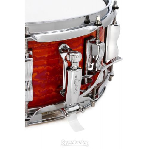  Ludwig Classic Maple Snare Drum - 5 x 14-inch - Mod Orange