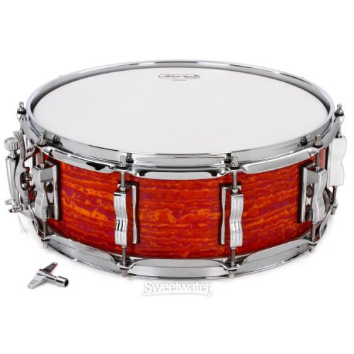  Ludwig Classic Maple Snare Drum - 5 x 14-inch - Mod Orange