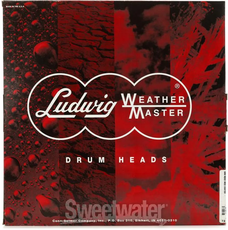  Ludwig Medium Coated Head - 13 inch