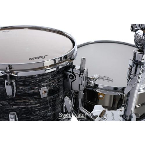  Ludwig Classic Oak Downbeat 20 3-piece Shell Pack - Vintage Black Oyster