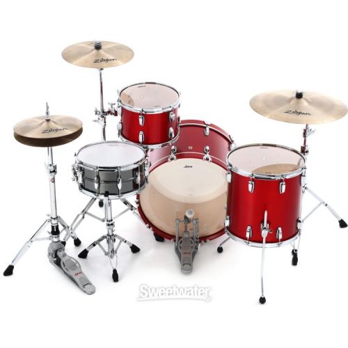  Ludwig Classic Maple Pro Beat 3-piece Shell Pack - Diablo Red