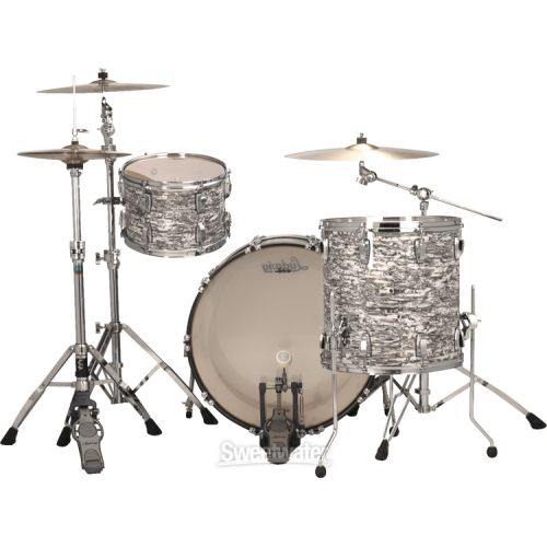  Ludwig Classic Maple Pro Beat 3-piece Shell Pack - White Abalone