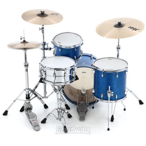  Ludwig NeuSonic 3-piece Shell Pack - Satin Royal Blue