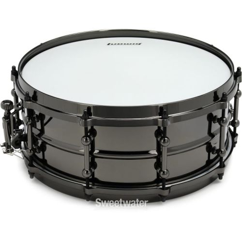  Ludwig Universal Black Brass Snare Drum - 5.5 x 14-inch -Polished