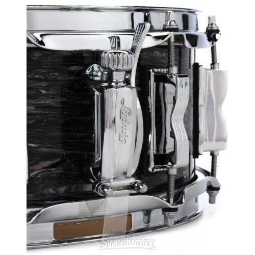  Ludwig Classic Maple Snare Drum - 5 x 14-inch - Vintage Black Oyster