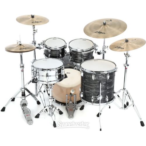  Ludwig Legacy Maple 4-piece Shell Pack - Vintage Black Oyster