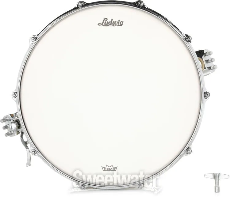  Ludwig Concert Maple Snare Drum - 5-inch x 14-inch, Satin Natural