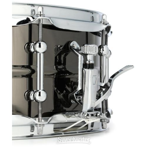  Ludwig Universal Black Brass Snare Drum - 5.5 x 14-inch - Polished