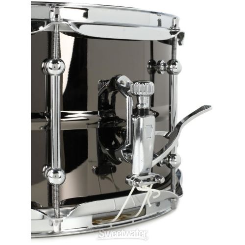  Ludwig Universal Brass Snare Drum - 7 x 13-inch - Black Nickel