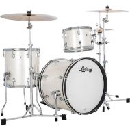 Ludwig NeuSonic Downbeat 3-piece Shell Pack - Silver Silk