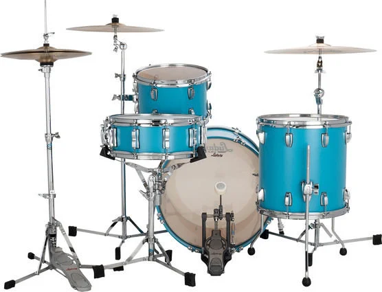  Ludwig Classic Maple Downbeat 3-piece Shell Pack - Heritage Blue