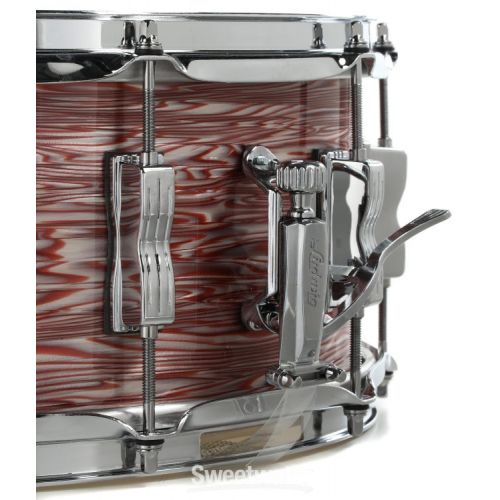  Ludwig Classic Maple Snare Drum - 6.5 x 14-inch - Vintage Pink Oyster