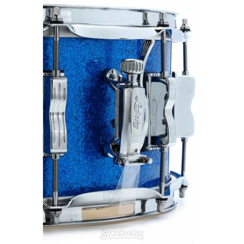  Ludwig Classic Maple Snare Drum - 6.5 x 14-inch - Blue Sparkle