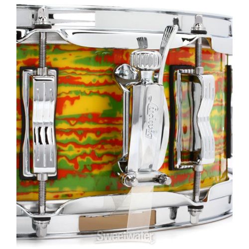  Ludwig Classic Maple Snare Drum - 5 x 14-inch - Citrus Mod Demo