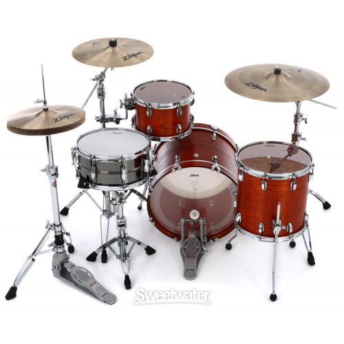  Ludwig Classic Oak Downbeat 20 3-piece Shell Pack - Tennessee Whiskey