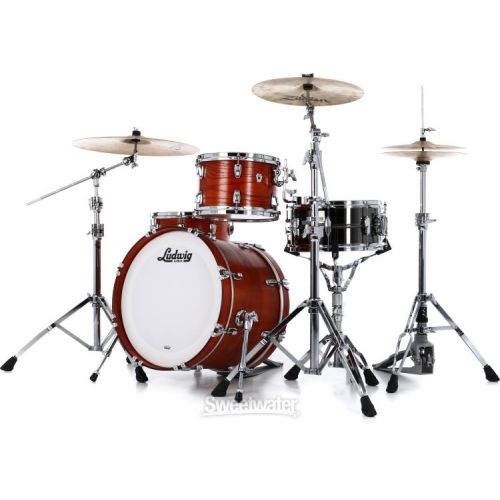  Ludwig Classic Oak Downbeat 20 3-piece Shell Pack - Tennessee Whiskey