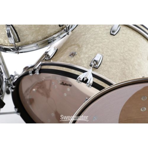  Ludwig Classic Oak Pro Beat 24 3-piece Shell Pack - Vintage Marine Pearl